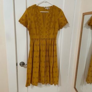 Madewell midi dress